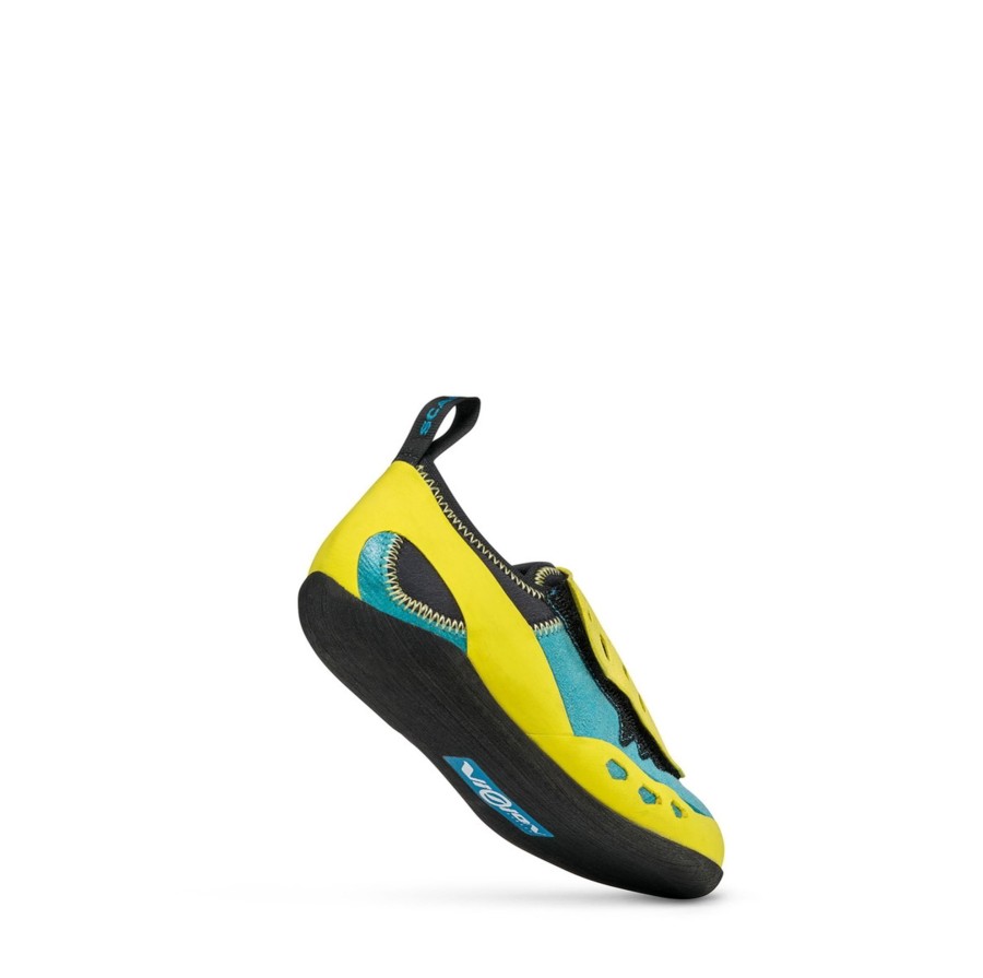 Equipment Scarpa Climbing Shoes | Scarpa Kids Piki Climbing Shoes - Maldive-Yellow