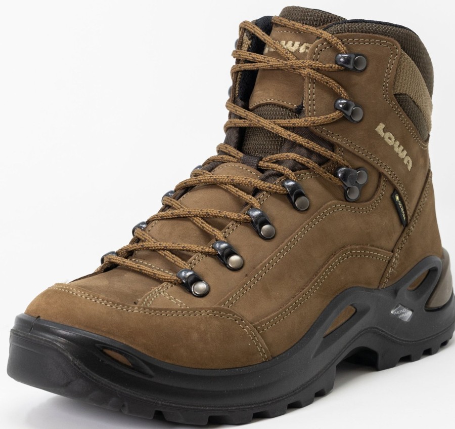 Footwear Lowa Mid Height Boots | Lowa Womens Renegade Gtx Mid Boots - Taupe Brown