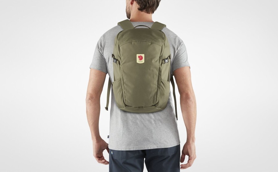 Rucksacks Fjallraven Day Packs | Fjallraven Ulvo 23 Rucksack Black