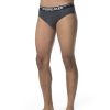 Clothing Icebreaker Underwear | Icebreaker Mens Anatomica Briefs - Jet Heather Grey