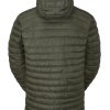 Clothing Rab Insulated Jackets | Rab Mens Cirrus Alpine Jacket - Army Green