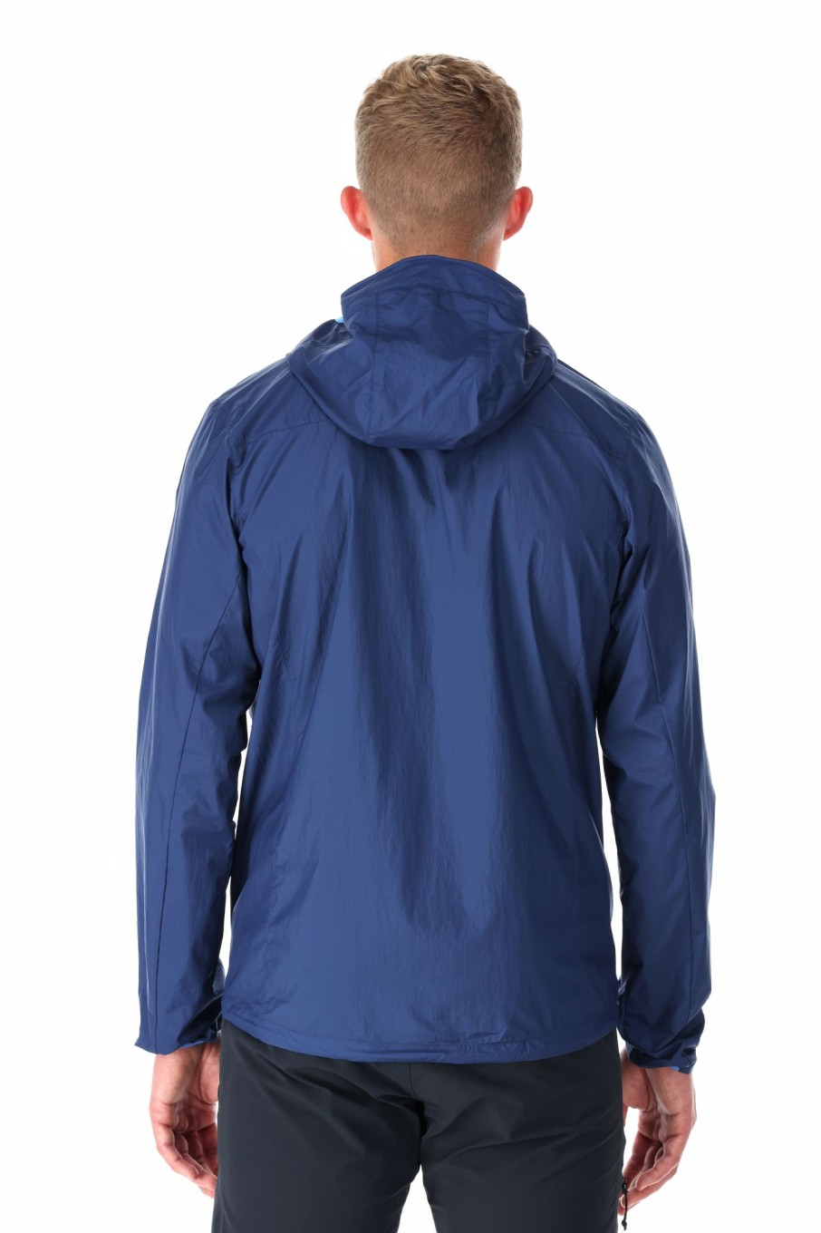 Clothing Rab Windshirts | Rab Mens Vital Hoody - Nightfall Blue