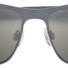 Clothing Bloc Eyewear Eyewear | Bloc Deck Sunglasses - Matt Gun-Matt Black Temple-Green Grey