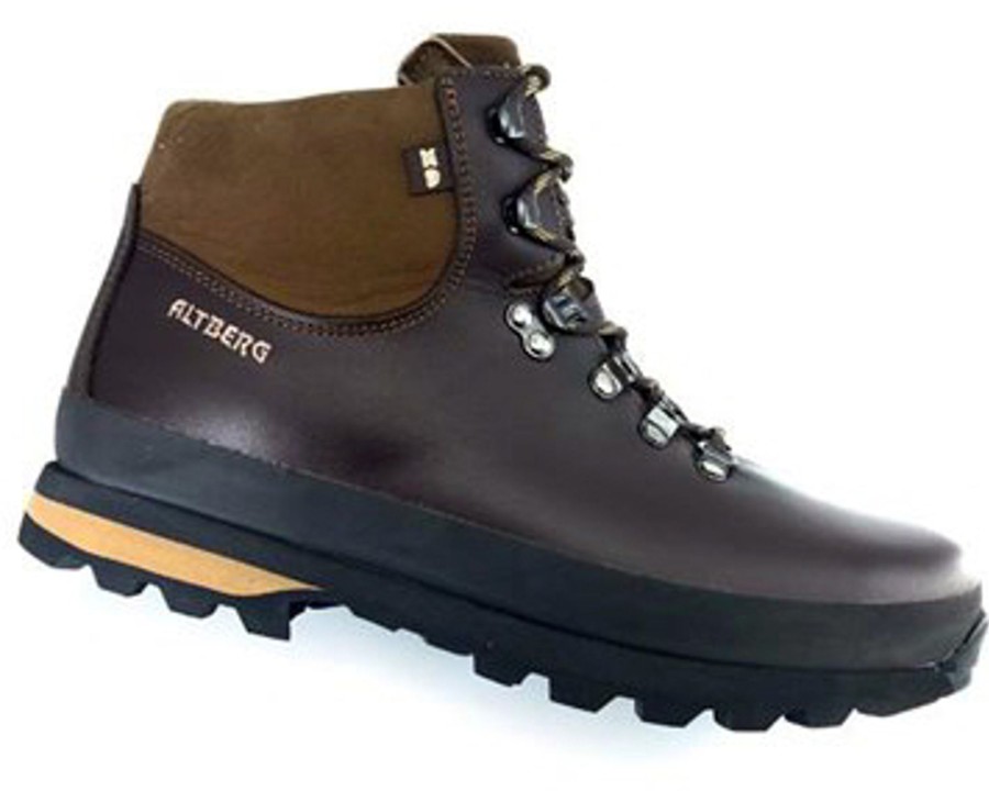 Footwear Altberg Walking Boots | Altberg Mens Fremington Boots - Wide Width Brown