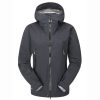 Clothing Rab Waterproof Jackets | Rab Womens Kangri Paclite Plus Jacket - Beluga Grey