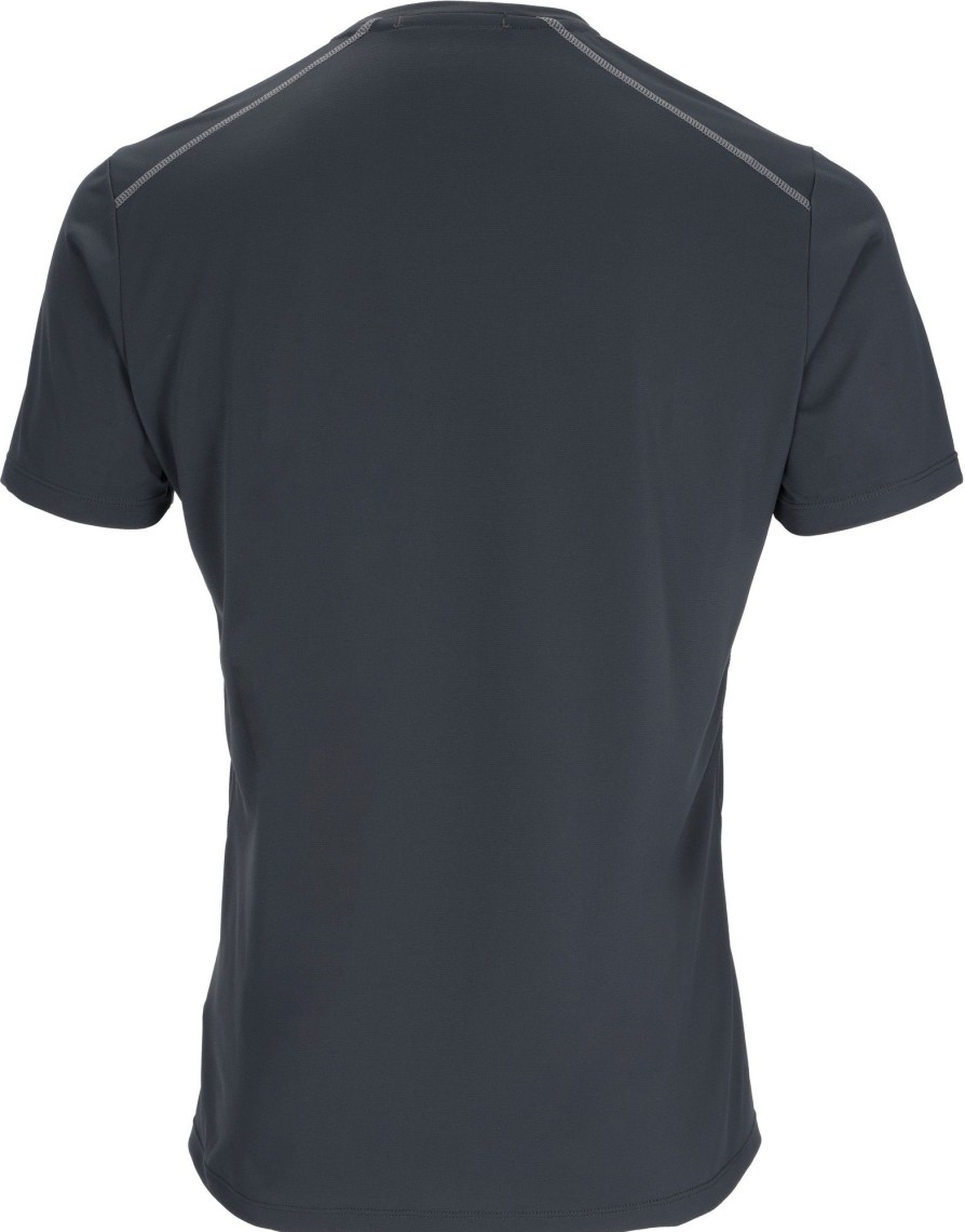 Clothing Rab T Shirts & Base Layers | Rab Mens Force Short Sleeved Tee - Beluga Grey