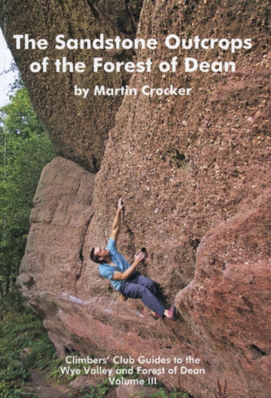 Equipment Climber's Club Maps And Books | Climbers Club Guide The Sandstone Outcrops Of The Forest Of Dean Black