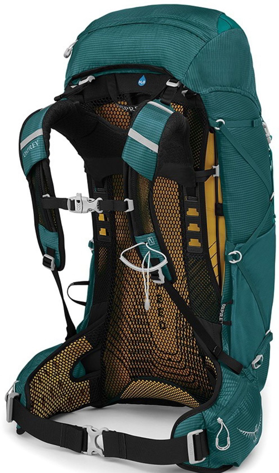 Rucksacks Osprey Fast & Light Rucksacks And Vests | Osprey Womens Eja 38 Rucksack - Deep Teal Green