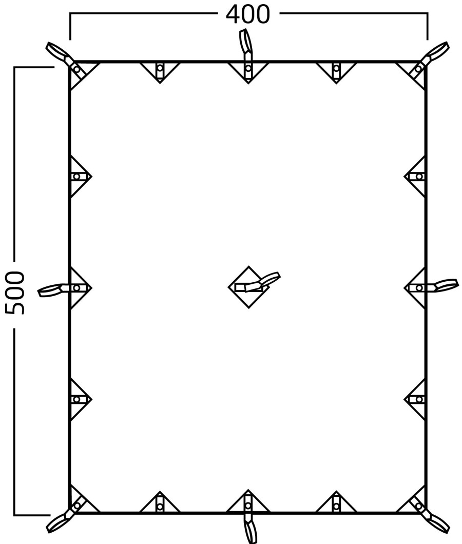 Camping Nordisk Tarps & Shelters | Nordisk Kari 20M Tarp Brown