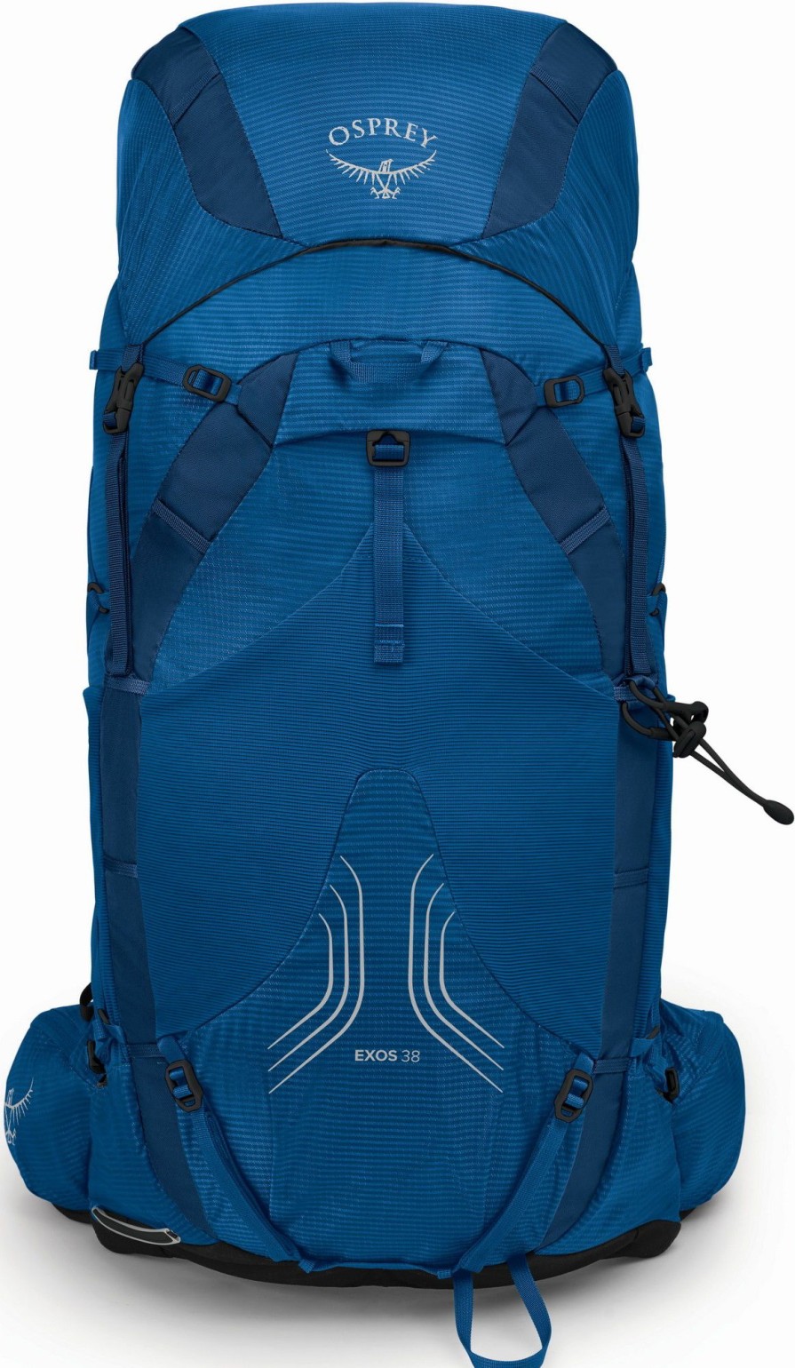 Rucksacks Osprey Fast & Light Rucksacks And Vests | Osprey Exos 38 Rucksack Ribbon Blue