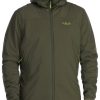 Clothing Rab Insulated Jackets | Rab Mens Xenair Alpine Light Jacket - Army Green