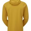 Clothing Rab Fleece & Mid Layer | Rab Mens Superflux Hoody - Sahara Yellow