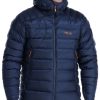 Clothing Rab Insulated Jackets | Rab Mens Electron Pro Jacket - Deep Ink Blue