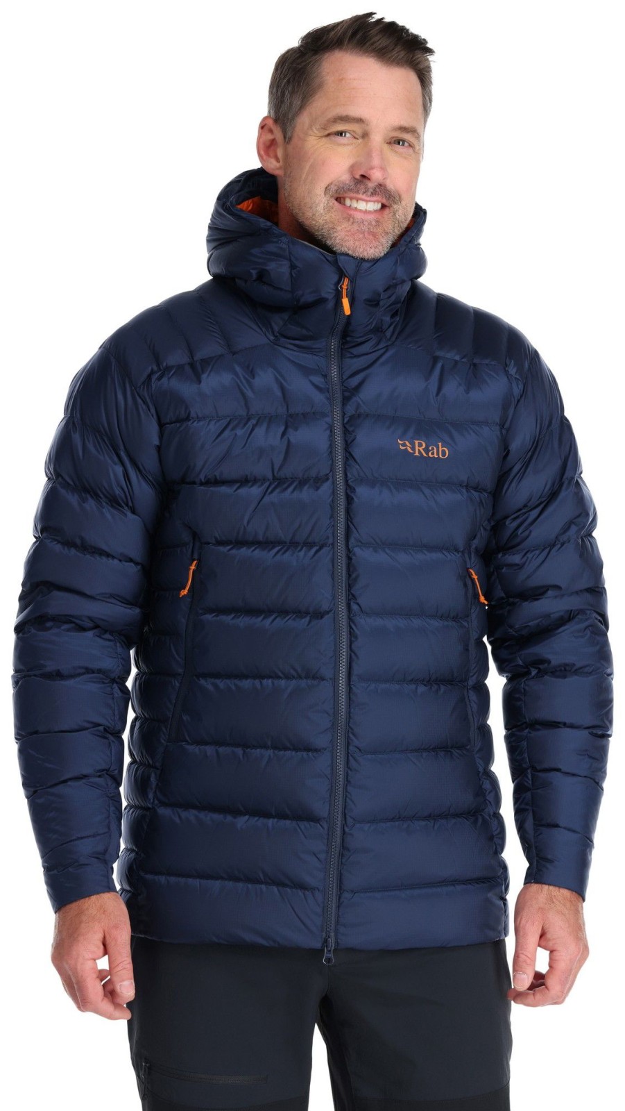 Clothing Rab Insulated Jackets | Rab Mens Electron Pro Jacket - Deep Ink Blue