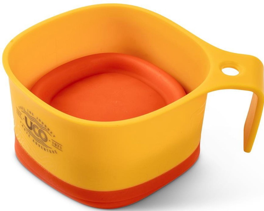 Camping UCO Plates, Bowls, Cups & Utensils | Uco Collapsible Camp Cup - Sunrise Orange