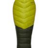 Camping Rab Backpacking & Lightweight Sleeping Bags | Rab Alpine 800 Sleeping Bag - Right-Hand Zip - Zest Green