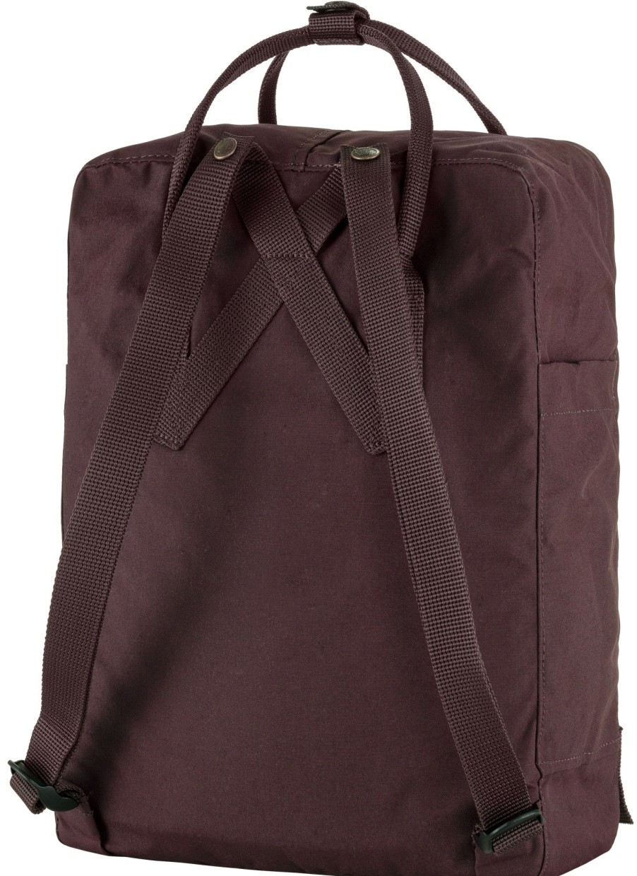 Rucksacks Fjallraven Day Packs | Fjallraven Kanken Backpack - Blackberry Purple