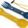 Camping UCO Plates, Bowls, Cups & Utensils | Uco Eco Utility Spork 2Pk - Berry-Must Yellow