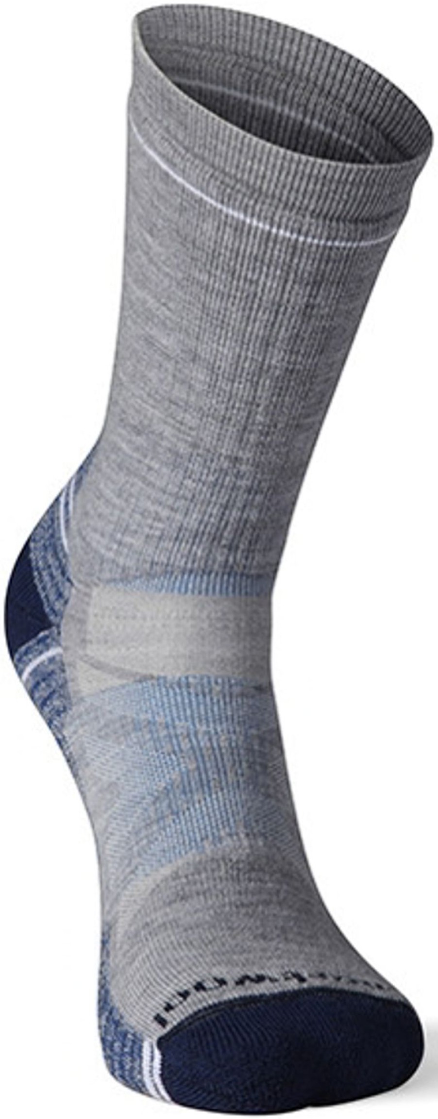 Clothing Smartwool Socks | Smartwool Mens Performance Hike Full Cushion Crew Socks - Light Gray Grey