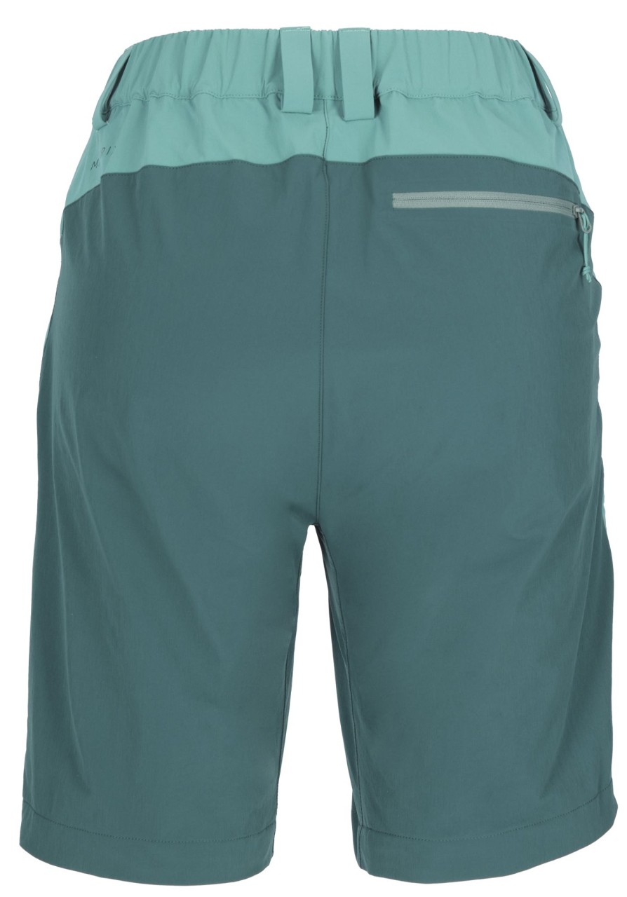 Clothing Rab Shorts | Rab Womens Torque Mountain Shorts - Storm Saga Green