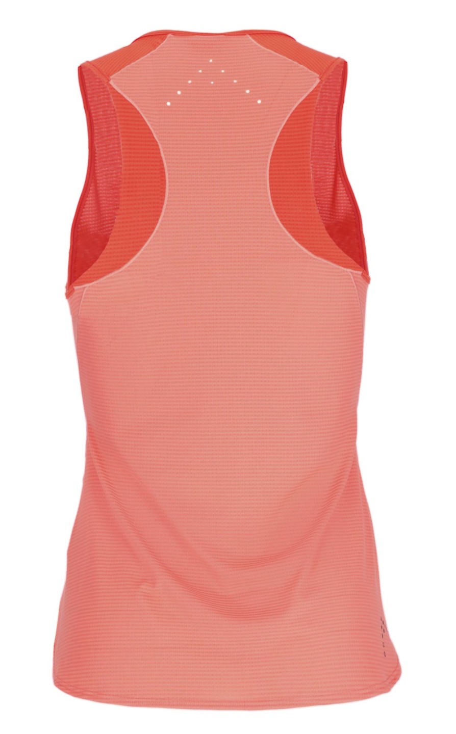 Clothing Rab T Shirts & Base Layers | Rab Womens Sonic Ultra Vest Grapefruit-Reef Red