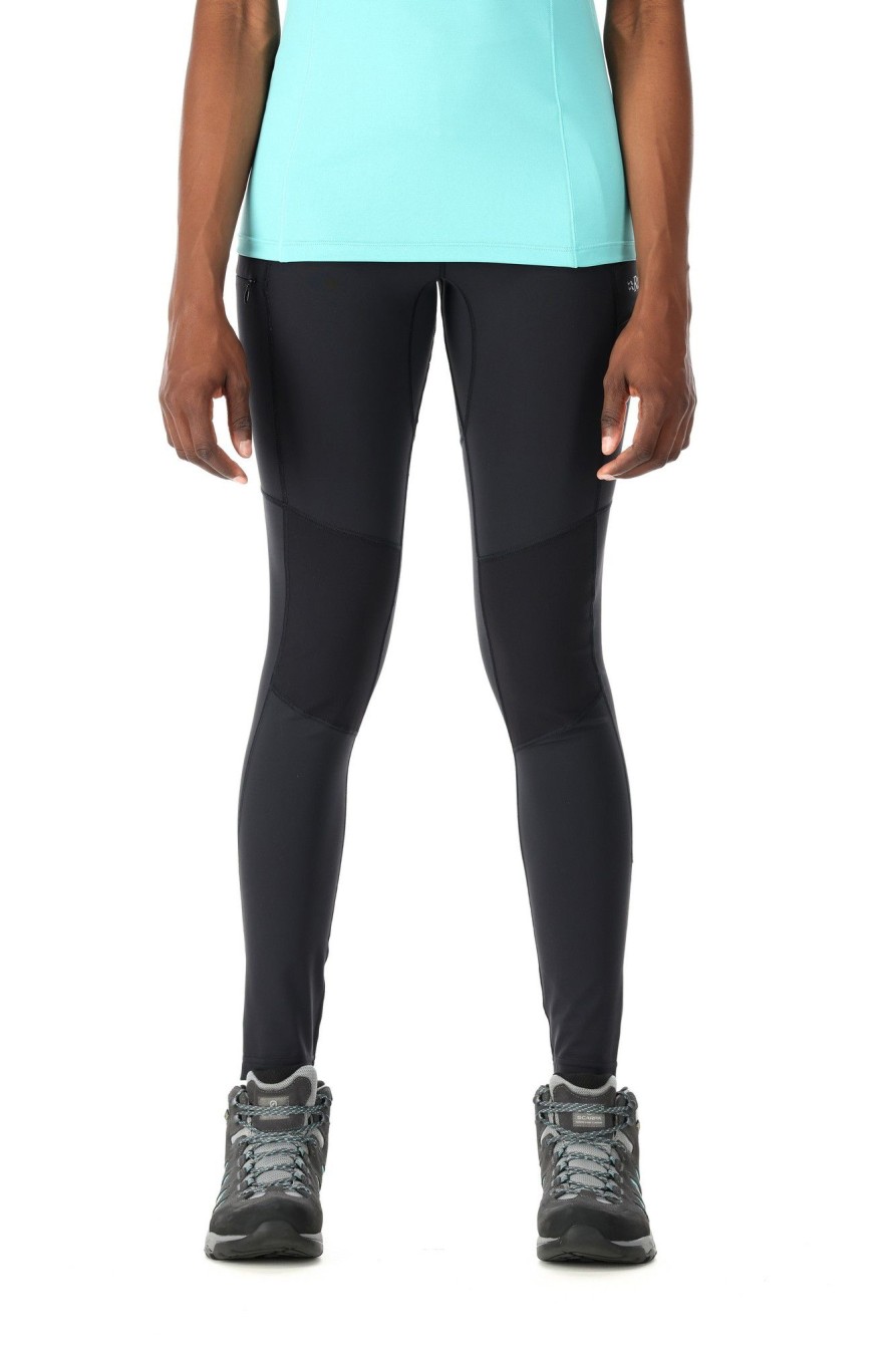 Clothing Rab Trousers & Leggings | Rab Womens Horizon Tights Black