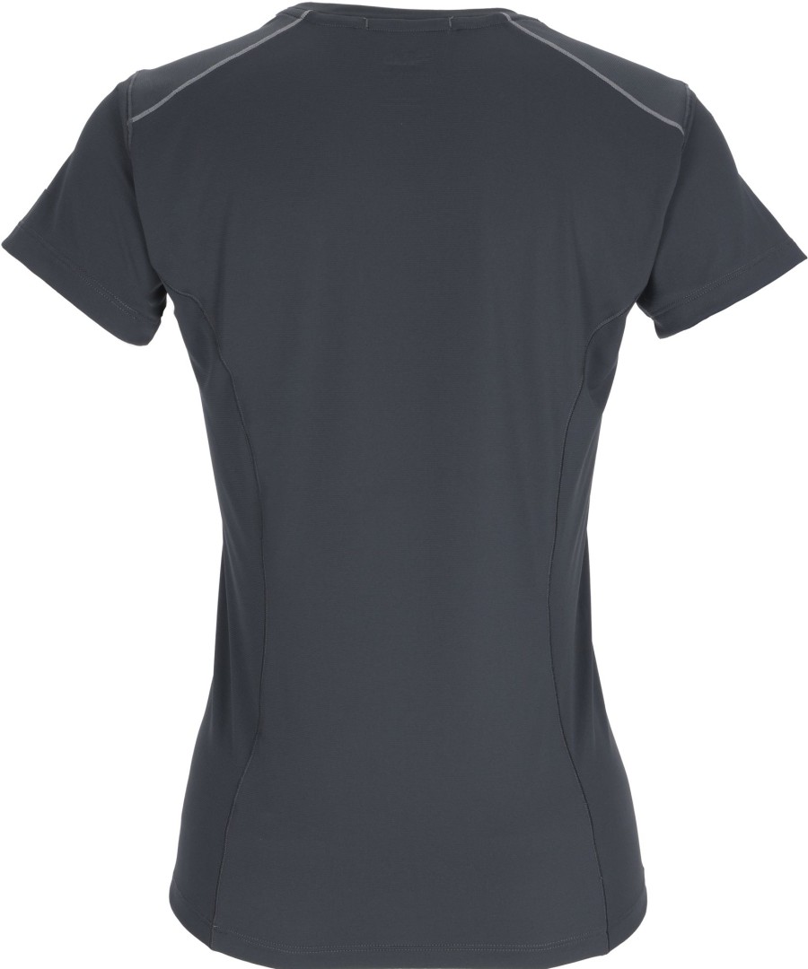 Clothing Rab T Shirts & Base Layers | Rab Womens Force Short Sleeved Tee - Beluga Grey