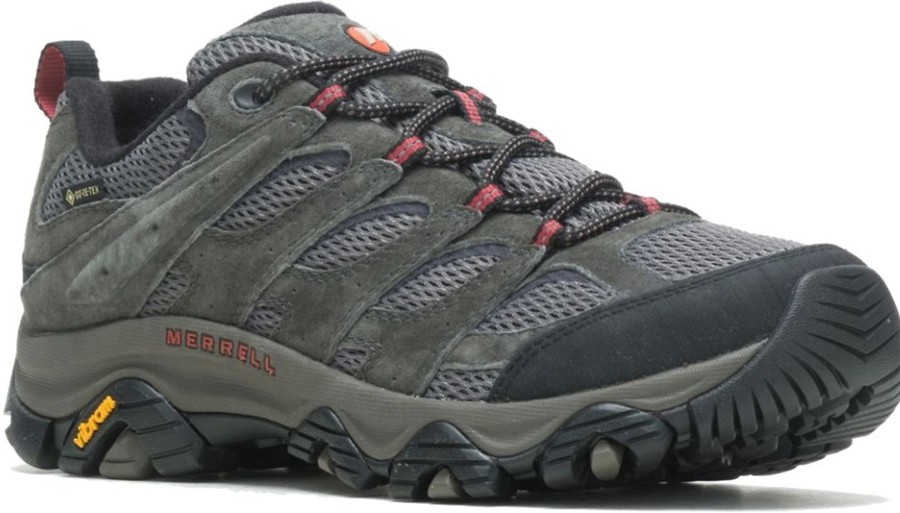 Footwear Merrell Walking Shoes | Merrell Mens Moab 3 Gtx Shoes - Beluga Grey