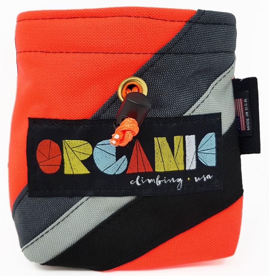 Equipment Organic Climbing Chalk & Chalkbags | Organic Climbing Chalk Bag - Small Black