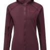 Clothing Rab Fleece & Mid Layer | Rab Womens Superflux Hoody - Deep Heather Purple