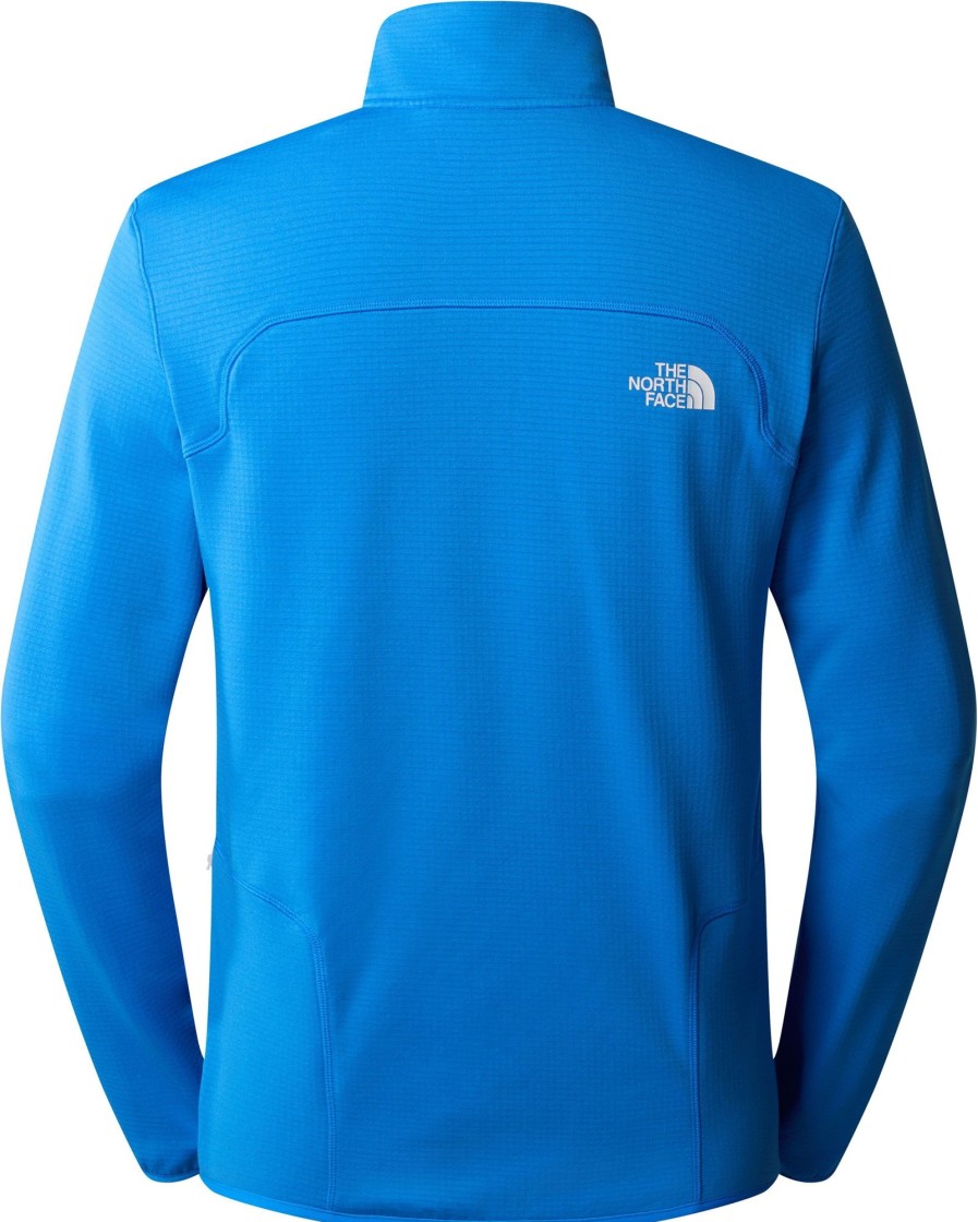 Clothing The North Face Fleece & Mid Layer | The North Face Mens Quest Full Zip Jacket - Optic Blue