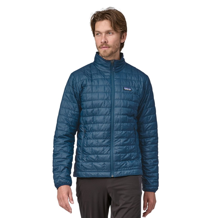 Clothing Patagonia Insulated Jackets | Patagonia Mens Nano Puff Jacket - Lagom Blue