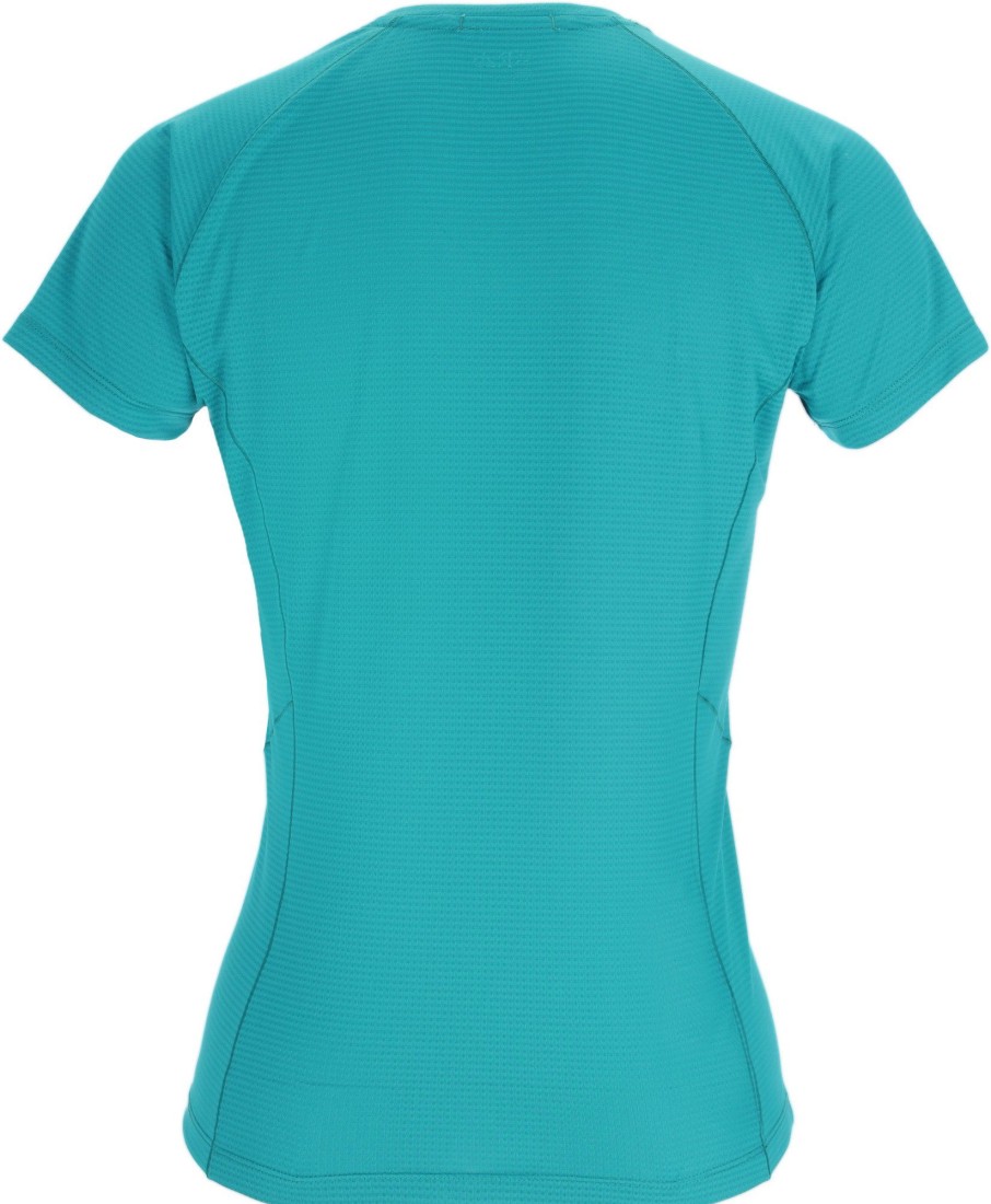 Clothing Rab T Shirts & Base Layers | Rab Womens Sonic Short Sleeved Tee - Ultramarine Blue