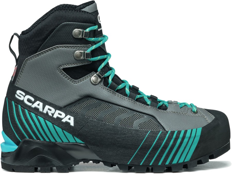 Footwear Scarpa Mountain Boots | Scarpa Womens Ribelle Lite Hd Boots - Iron Gray-Tropical Green Grey