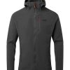 Clothing Rab Fleece & Mid Layer | Rab Mens Capacitor Hoody - Graphene Grey