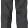 Clothing Rab Waterproof Trousers | Rab Mens Downpour Plus 2.0 Pants - Short Leg Black