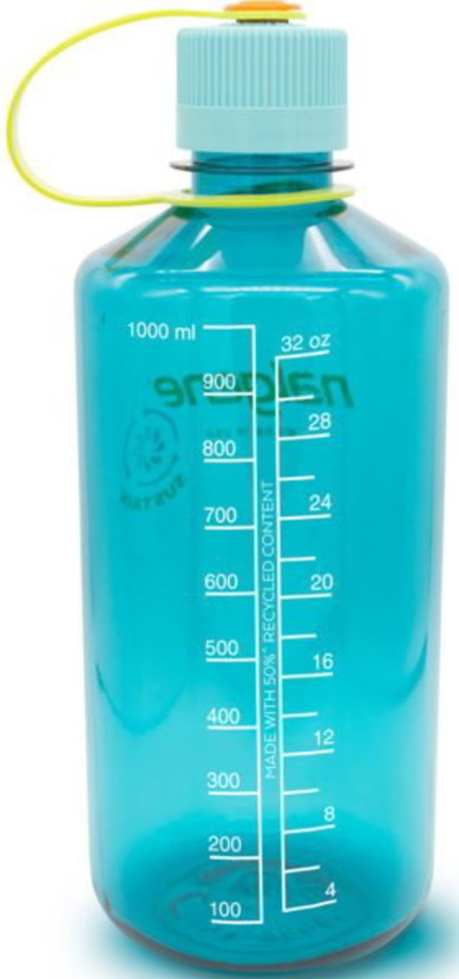 Equipment Nalgene Water Bottles | Nalgene Sustain Narrow Mouth Water Bottle - 1L - Cerulean Blue