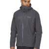 Clothing Rab Waterproof Jackets | Rab Mens Downpour Plus 2.0 Jacket - Graphene Grey