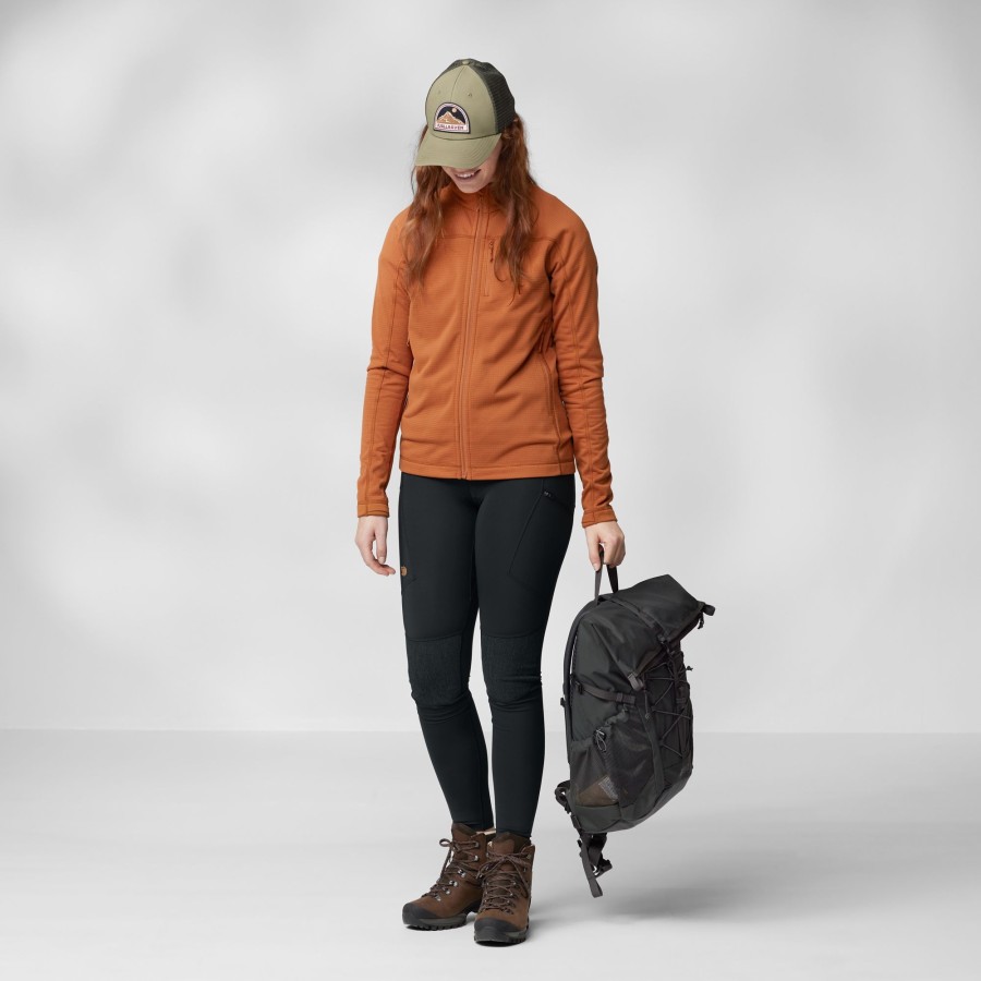 Clothing Fjallraven Fleece & Mid Layer | Fjallraven Womens Abisko Lite Fleece Jacket - Indigo Blue