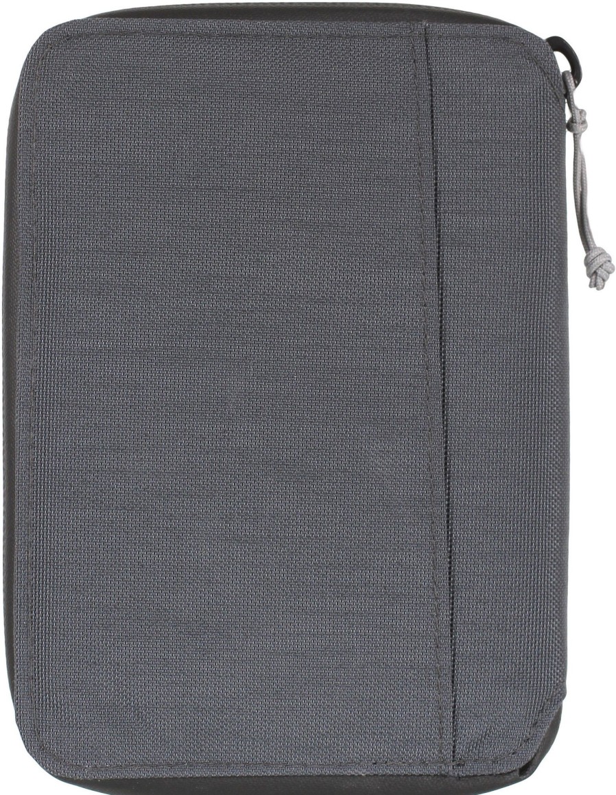 Rucksacks Lifeventure Wallets | Lifeventure Rfid Mini Travel Wallet - Recycled Grey