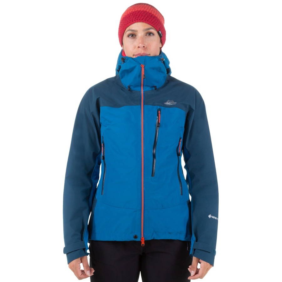 Clothing Mountain Equipment Waterproof Jackets | Mountain Equipment Womens Makalu Jacket - Spruce-Deep Teal Green