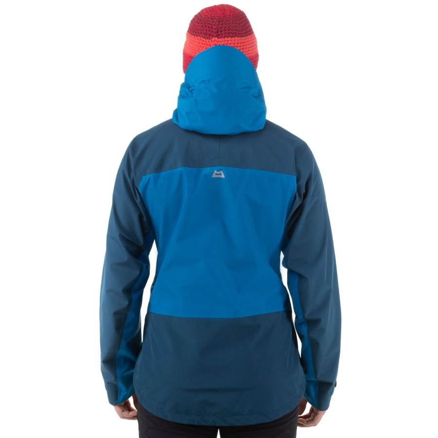 Clothing Mountain Equipment Waterproof Jackets | Mountain Equipment Womens Makalu Jacket - Spruce-Deep Teal Green