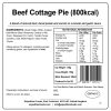 Equipment Expedition Foods Lunch/ Dinner | Expedition Foods Beef Cottage Pie - 800Kcal Orange