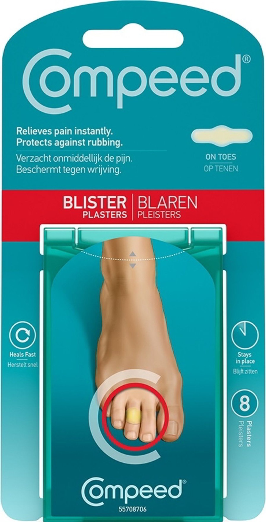 Equipment Compeed First Aid | Compeed Toe Blister Plasters Clear