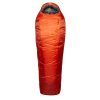 Camping Rab Backpacking & Lightweight Sleeping Bags | Rab Solar Eco 4 Sleeping Bag - Long Length - Firecracker Red