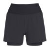 Clothing Rab Shorts | Rab Womens Talus Trail Shorts - Ebony Black