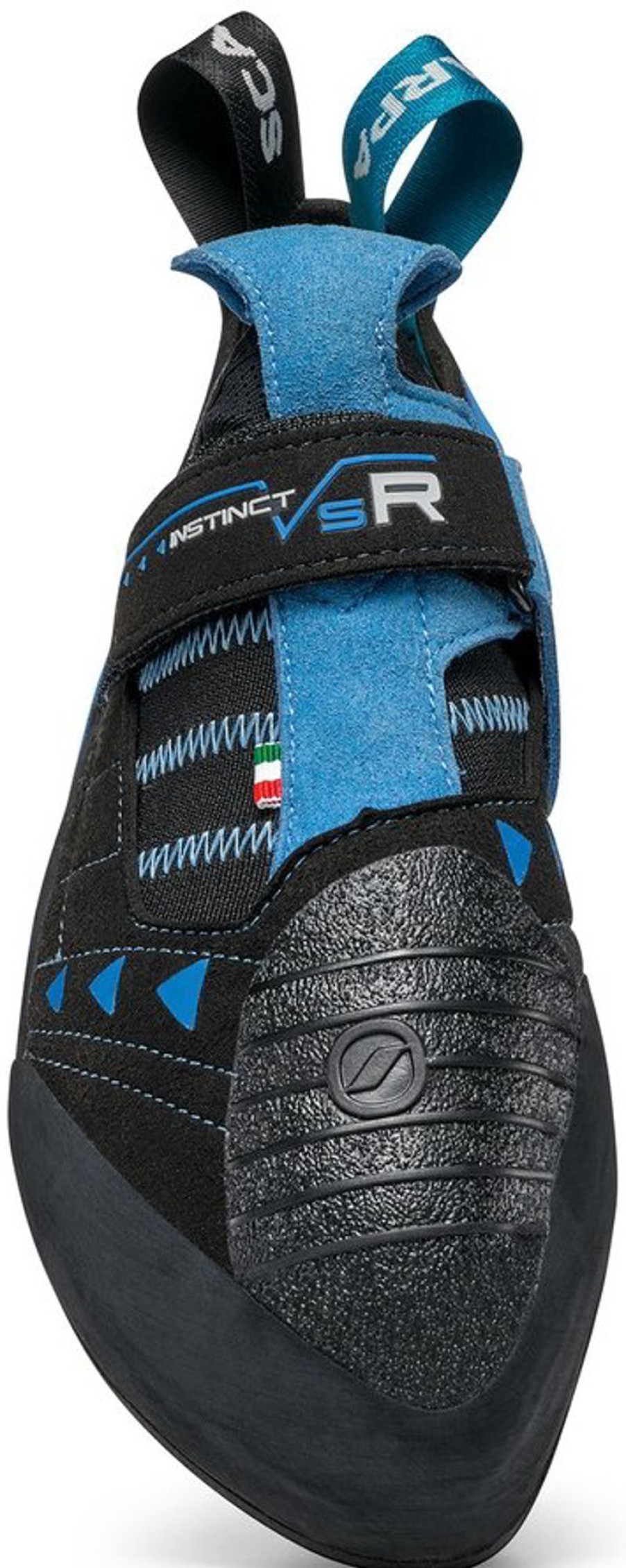 Equipment Scarpa Climbing Shoes | Scarpa Instinct Vs-R Climbing Shoes - Black-Azure Blue