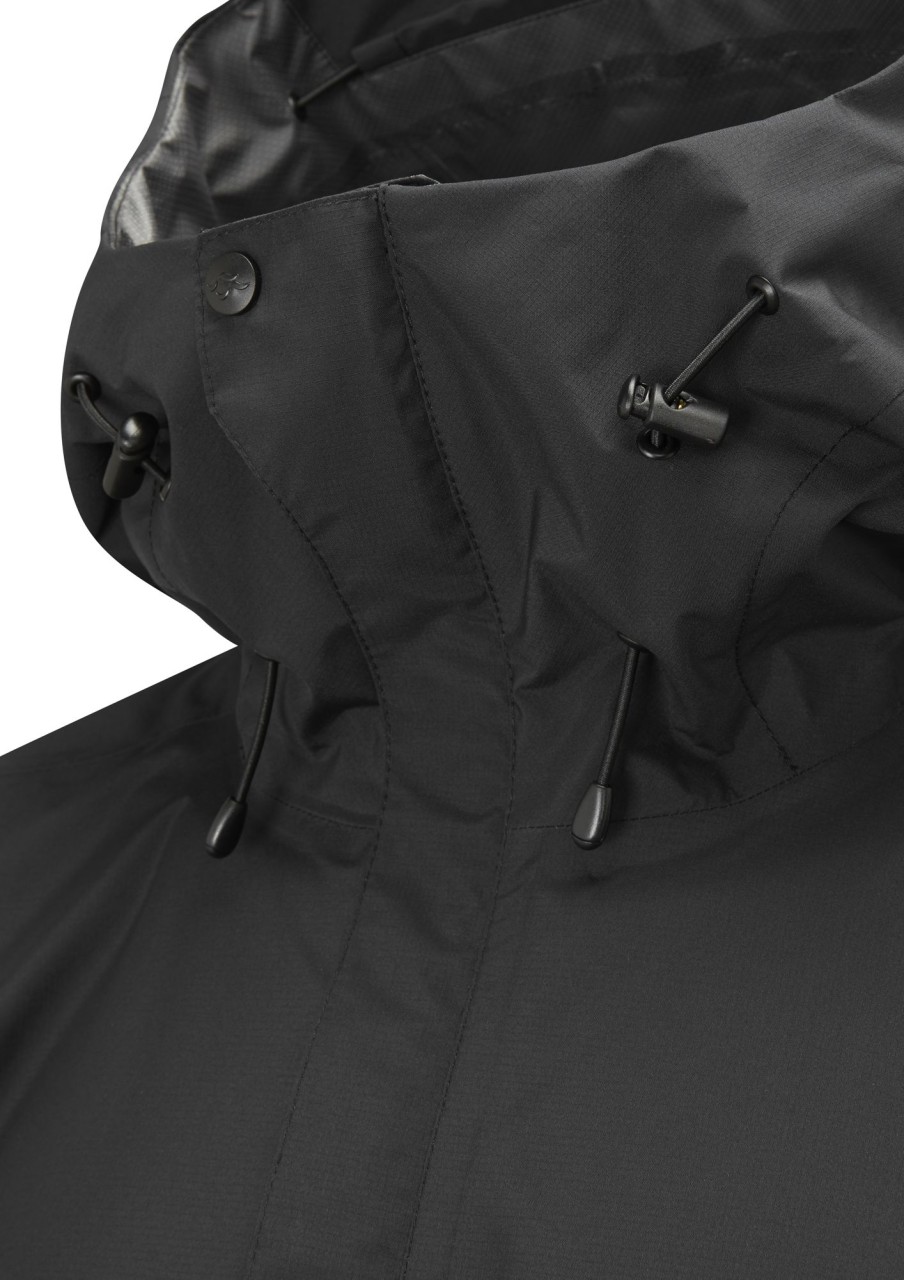 Clothing Rab Waterproof Jackets | Rab Mens Downpour Eco Jacket Black