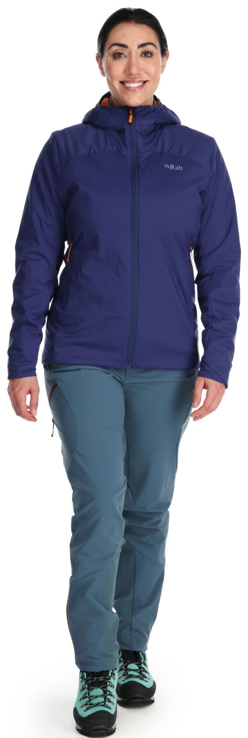 Clothing Rab Insulated Jackets | Rab Womens Xenair Alpine Light Jacket - Patriot Blue