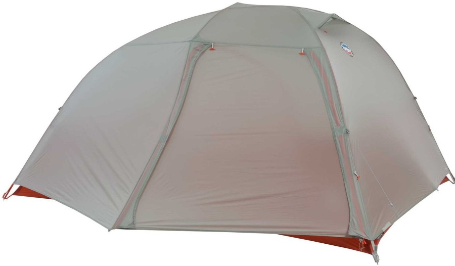 Camping Big Agnes Backpacking & Lightweight Tents | Big Agnes Copper Spur Hv Ul 2 Long Tent Green